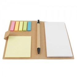 LIB-05180 LIBRETA ECOLOGICA CON PLUMA 50 HOJAS LISAS